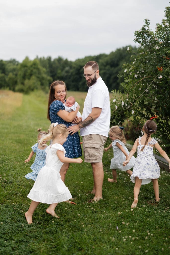 Summer newborn session