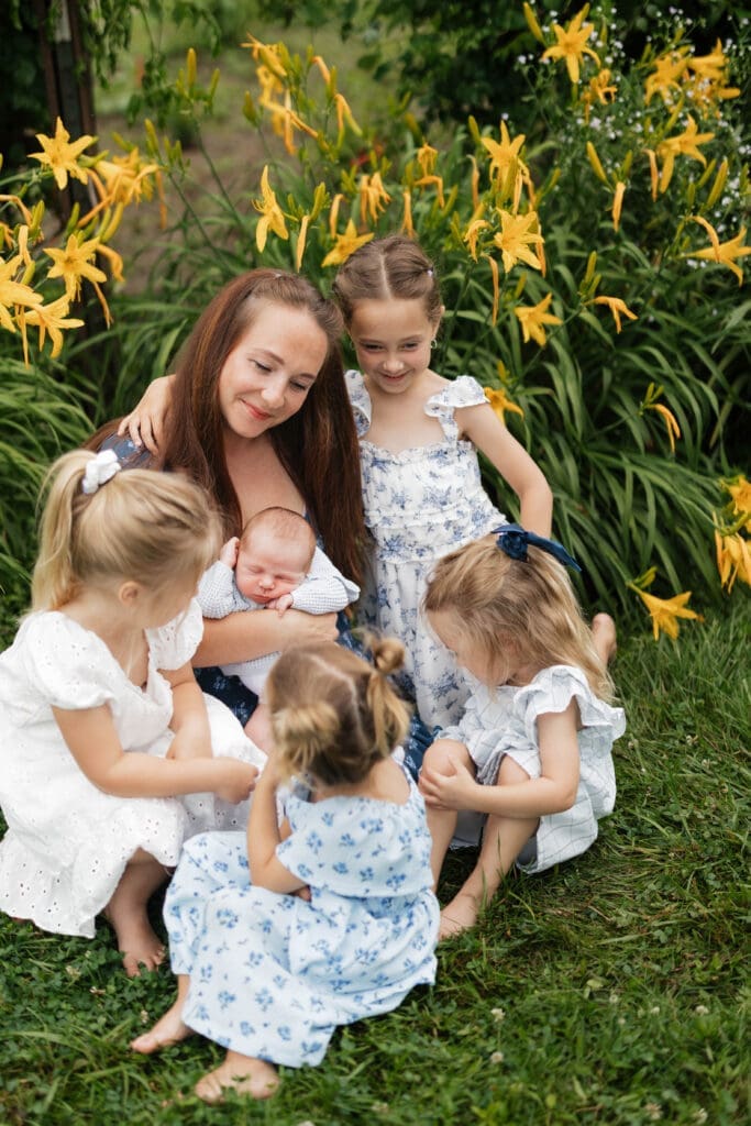 Summer newborn session