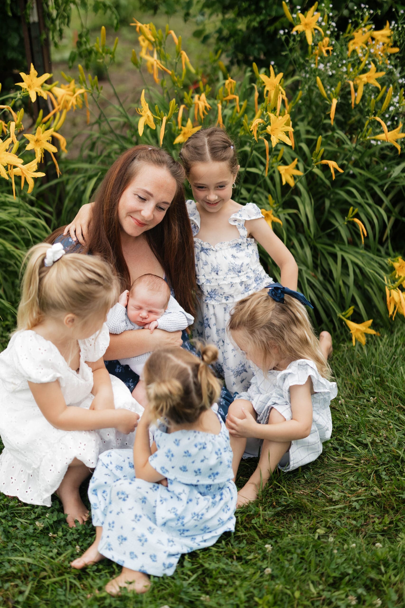 Summer newborn session
